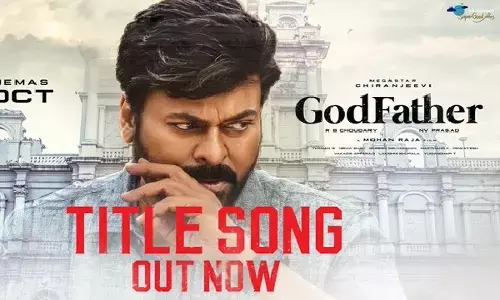 గాడ్ ఫాదర్ టైటిల్ సాంగ్.. సోషల్ మీడియాలో సందడి