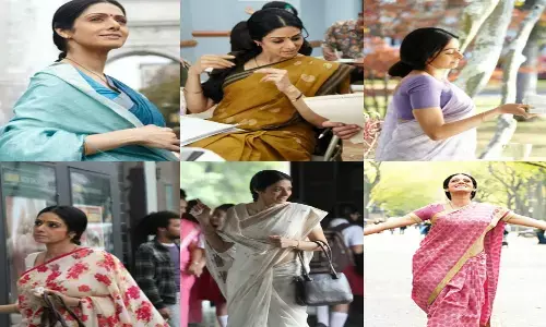 వేలానికి దివంగత నటి శ్రీదేవి చీరలు.. ఆ డబ్బుతో ?