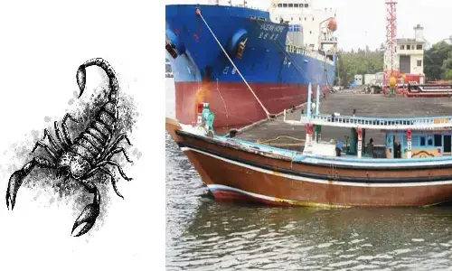 స్కార్పియన్, డ్రాగన్ గుర్తులు.. 1200 కోట్ల హెరాయిన్ ను పట్టేసుకున్నారు