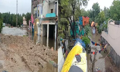 అనంతలో భారీ వర్షం.. నీట మునిగిన కాలనీలు