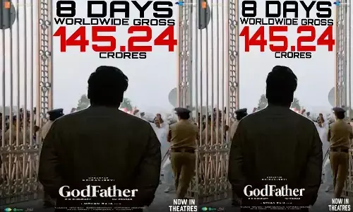 godfather world wide collections, chiranjeevi