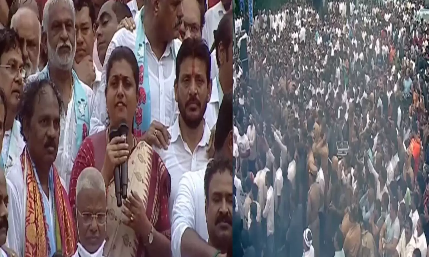 roja, minister, visakha garjana