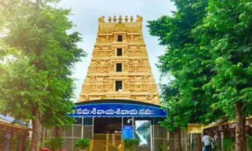 makara sankranti, brahmotsavam, temple officials. srisailam