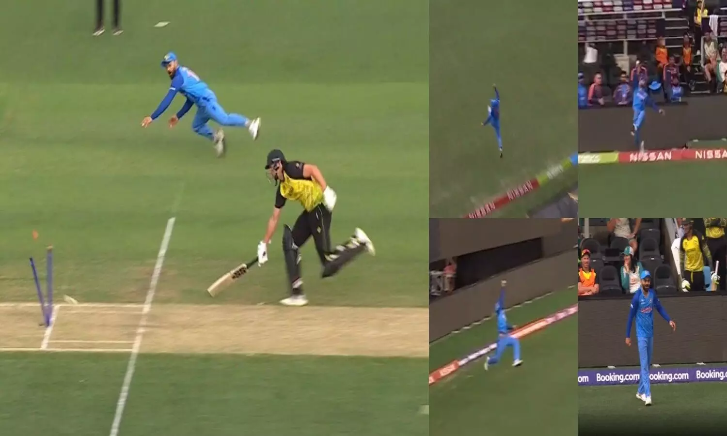 సూపర్ ఫీల్డింగ్ తో రనౌట్.. అద్భుతమైన క్యాచ్ తో అలరించిన విరాట్ కోహ్లీ