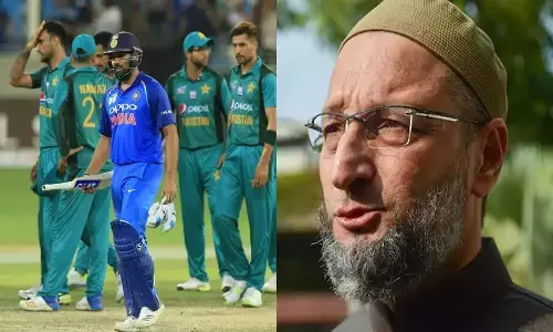 రేపు పాకిస్థాన్ తో మ్యాచ్ ఆడకండి: అసదుద్దీన్ ఒవైసీ