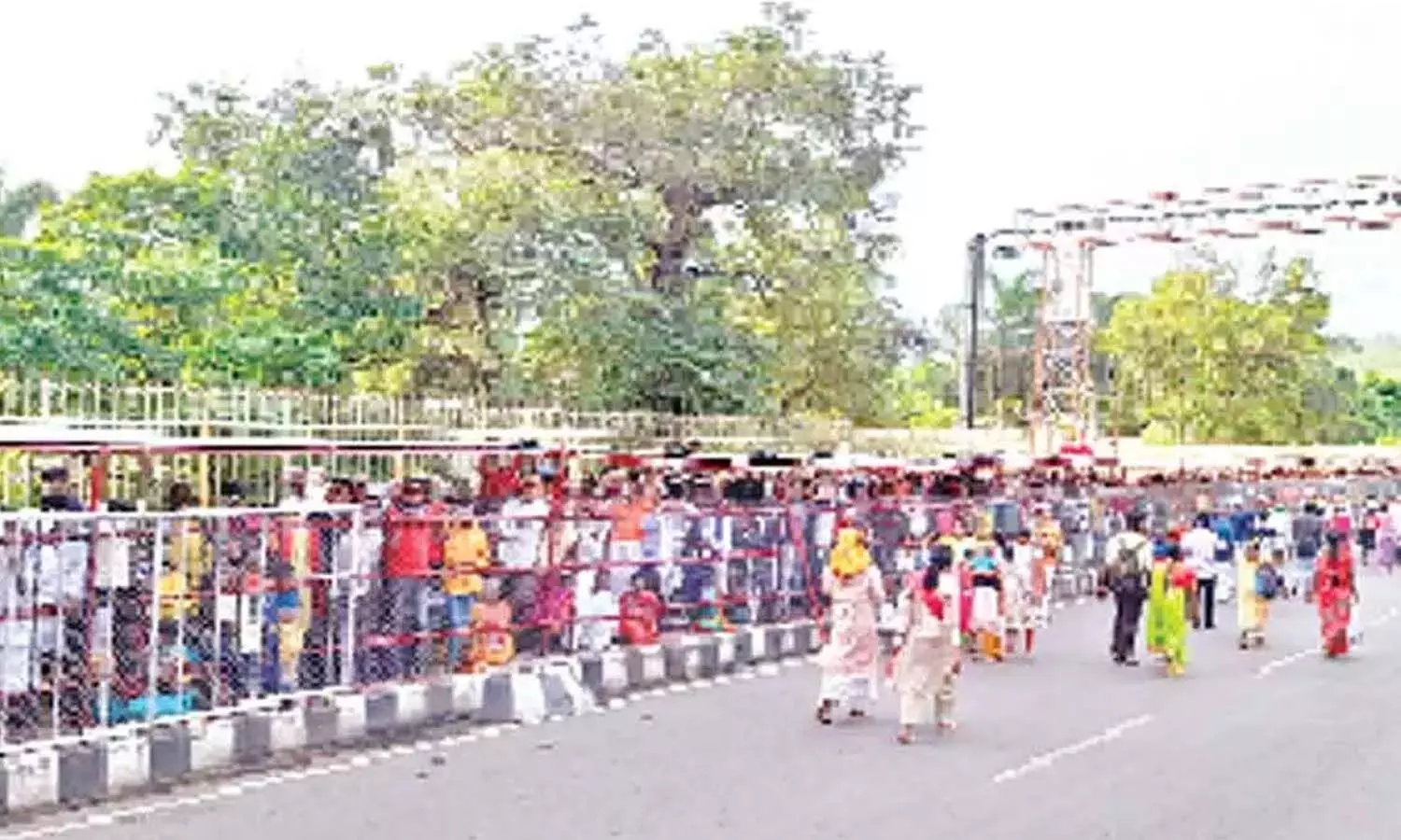 rush, divotees, tirumala rush, divotees, tirumala