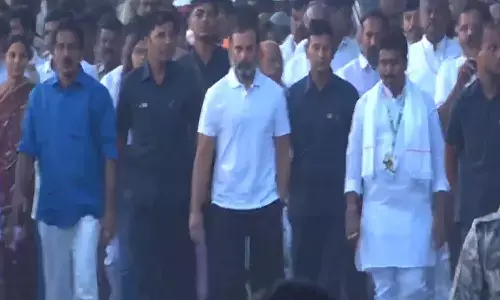 నేడు తెలంగాణలోకి రాహుల్ యాత్ర