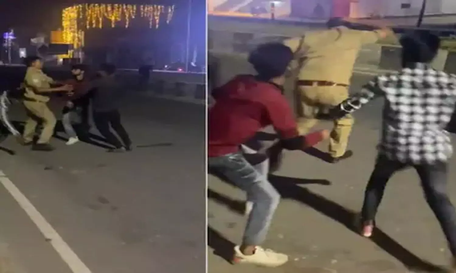 హెల్మెట్స్ లేవని ఆపినందుకు.. పోలీసుని యూపీ యువకులు ఏమి చేశారంటే..! హెల్మెట్స్ లేవని ఆపినందుకు.. పోలీసుని యూపీ యువకులు ఏమి చేశారంటే..!