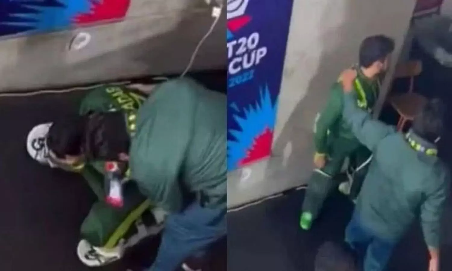 వెక్కి వెక్కి ఏడ్చిన పాకిస్తాన్ క్రికెటర్.. వీడియో వైరల్