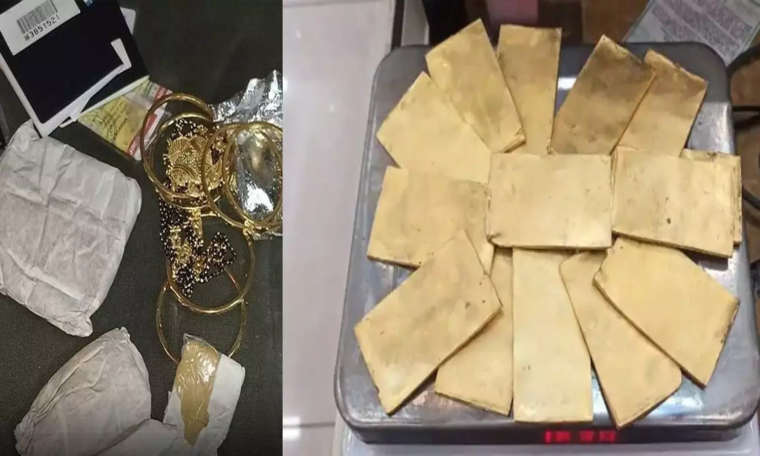 యాదాద్రి భువనగిరి జిల్లా.. అండర్ వేర్ లో బంగారాన్ని దాచేసారు