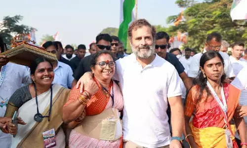 రాహుల్ యాత్ర నేడు ఇలా