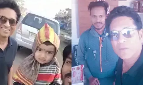 రోడ్డు పక్కన హోటల్.. అందులో మాస్టర్ బ్లాస్టర్ సచిన్ టెండూల్కర్