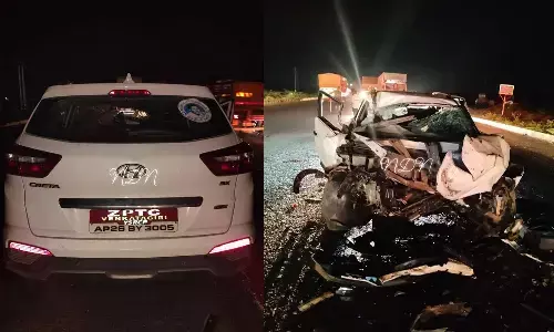 ycp zptc venkateswarlu, zptc died in road accident