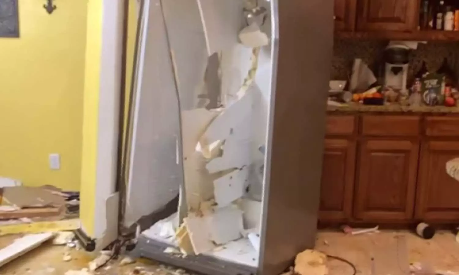 ఫ్రిడ్జ్ పేలి ముగ్గురి మృతి