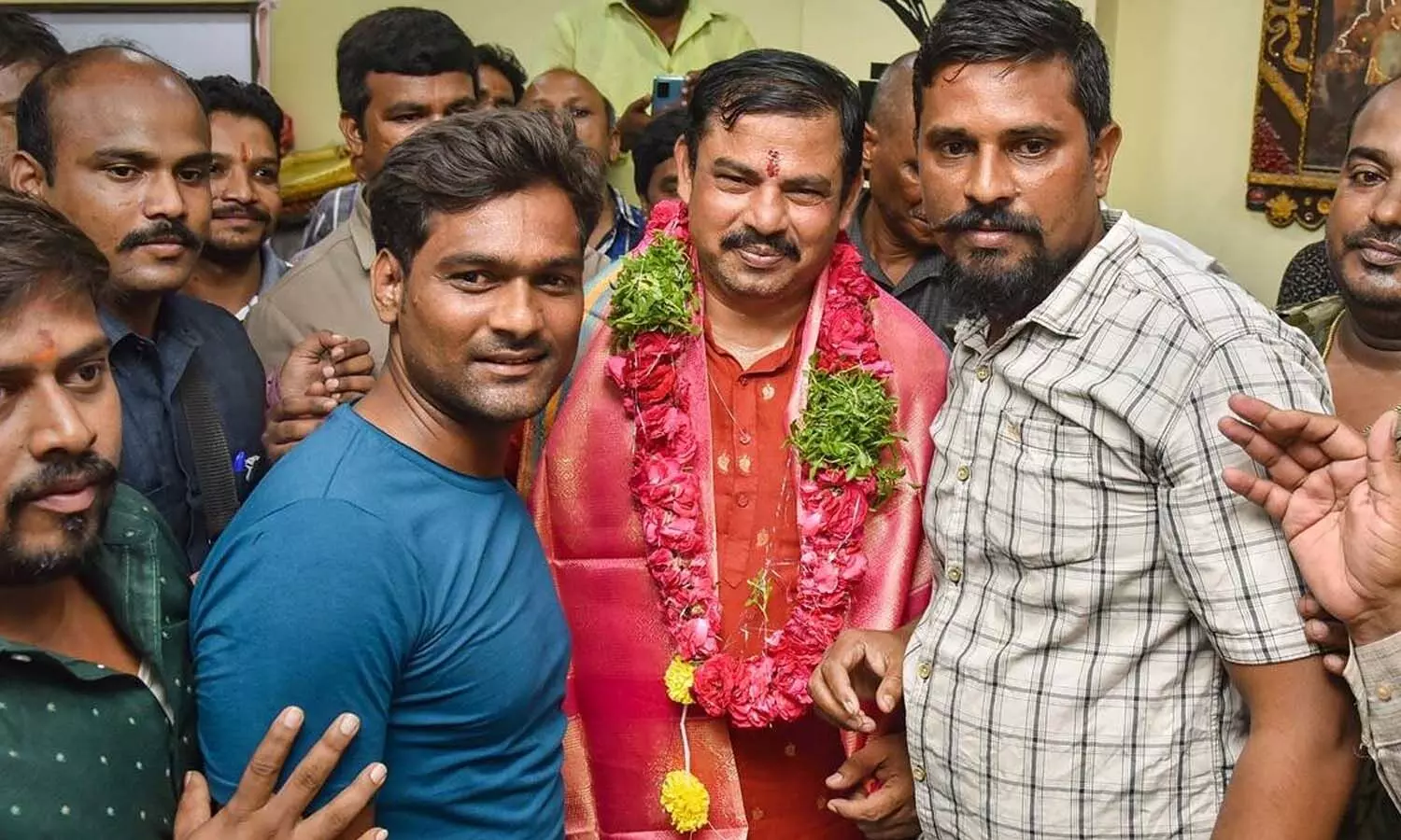 rajasingh, mla, bail,  released