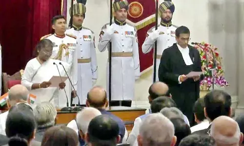 సీజేఐగా జస్టిస్ చంద్రచూడ్ ప్రమాణం