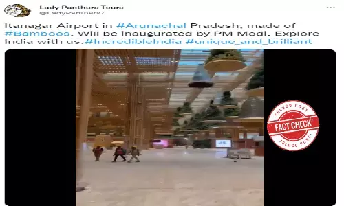 Fact Check: Video showing Kempegowda airport Terminal-2 FALSELY claimed as Donyi Polo airport in Itanagar