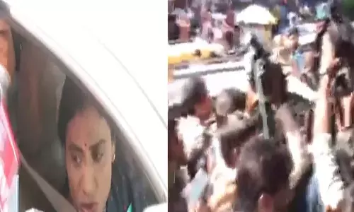 మరోసారి షర్మిల అరెస్ట్