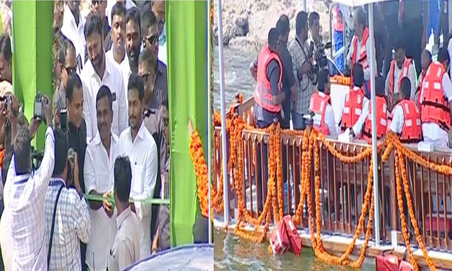 చిత్రావతి నదిలో జగన్ బోటింగ్