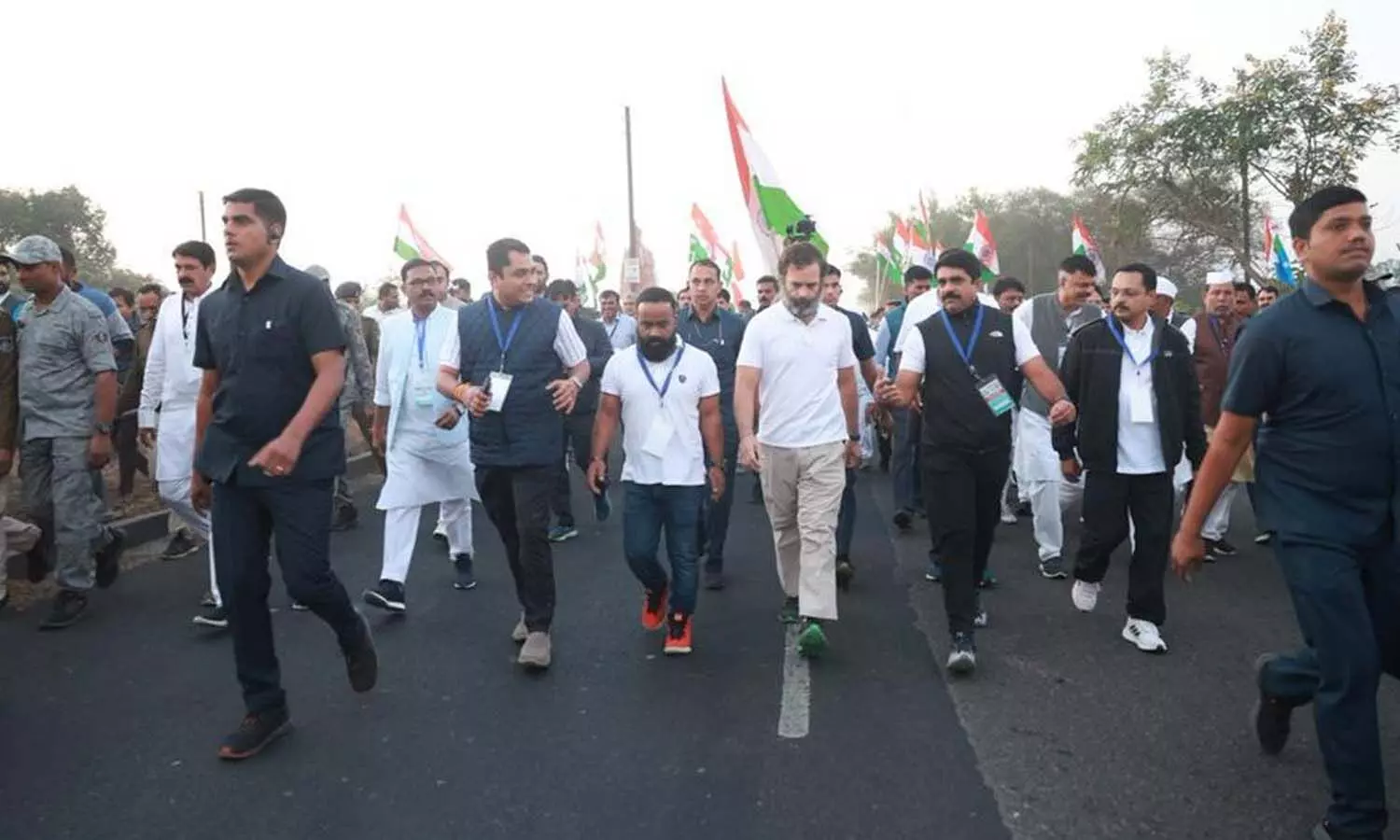 84వ రోజుకు చేరుకున్న రాహుల్ పాదయాత్ర