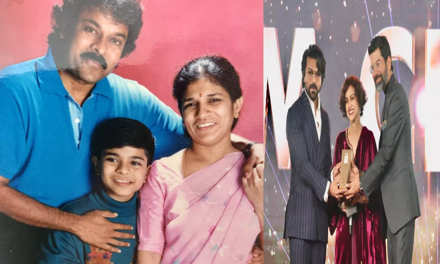 ram charan receives future of young india legend award, chiranjeevi emotional tweet