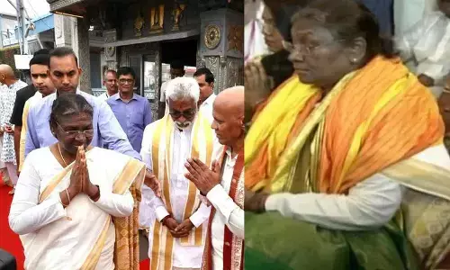 president draupadi murmu in tirumala, draupadi murmu visits tirumala