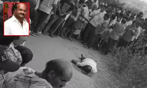 ap ysrcp leader murder, ysrcp leader ramaseshu