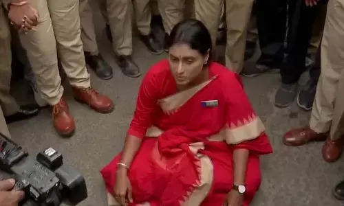 ys sharmila, ysrtp chief, police