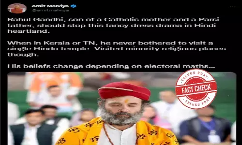 Fact Check: BJPs tweet on RaGa not visiting any Hindu temple in Kerala is misleading