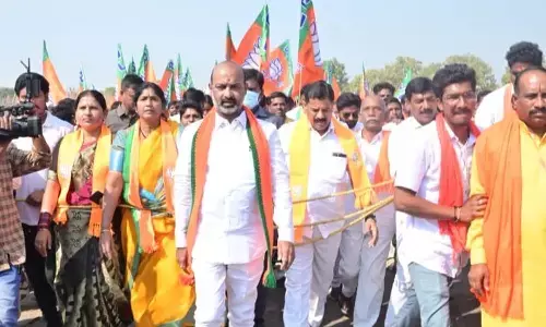 నేటితో ముగియనున్న బండి పాదయాత్ర