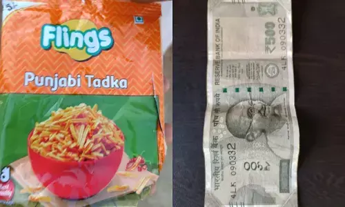 500 rupees in kurkure packets