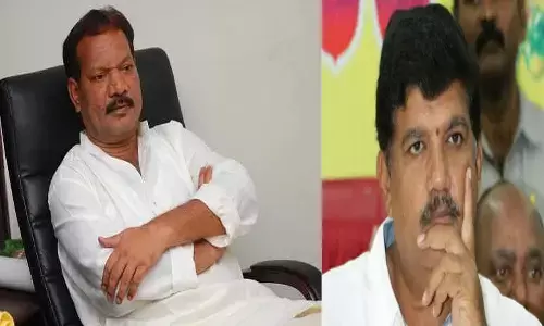 Dhulipalla narendra and nakka anand babu arrest