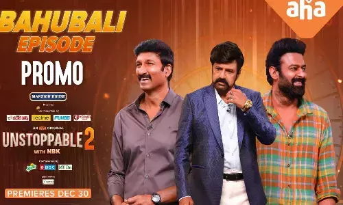 balubali with balayya promo, prabhas on aha, Unstoppable 2 promo