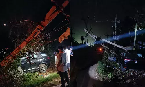 eliza, ycp mla, road accident