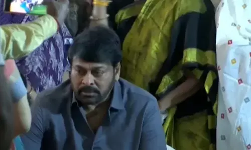 కన్నీటి పర్యంతమైన మెగాస్టార్