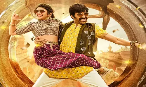 dhamaka three days collections, raviteja, srileela, jinthaka song