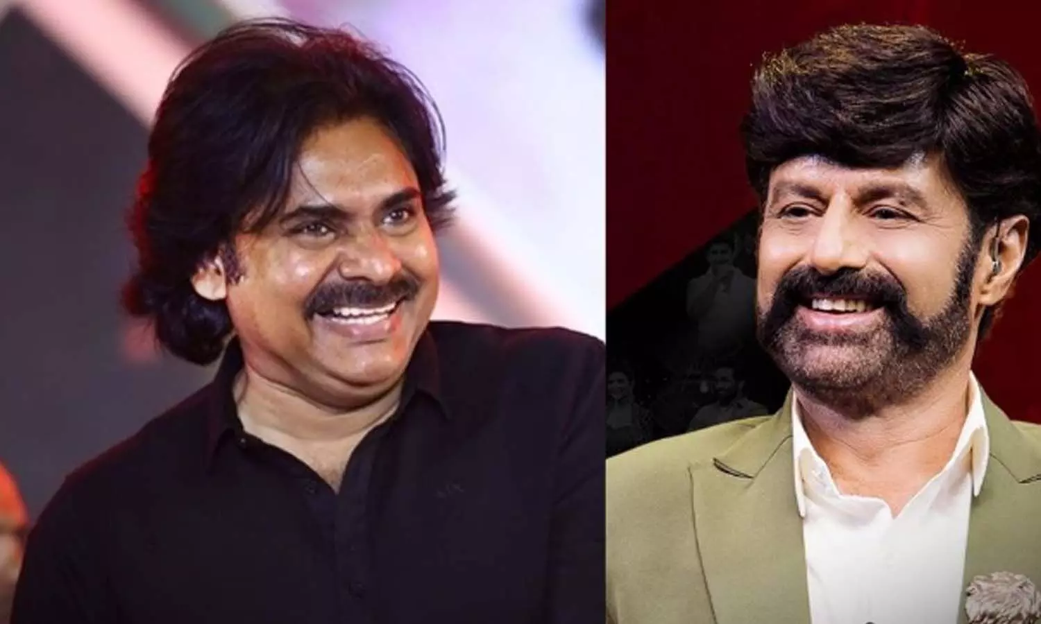 అన్నపూర్ణ స్టూడియోలో... పవన్, బాలకృష్ణ అన్నపూర్ణ స్టూడియోలో... పవన్, బాలకృష్ణ