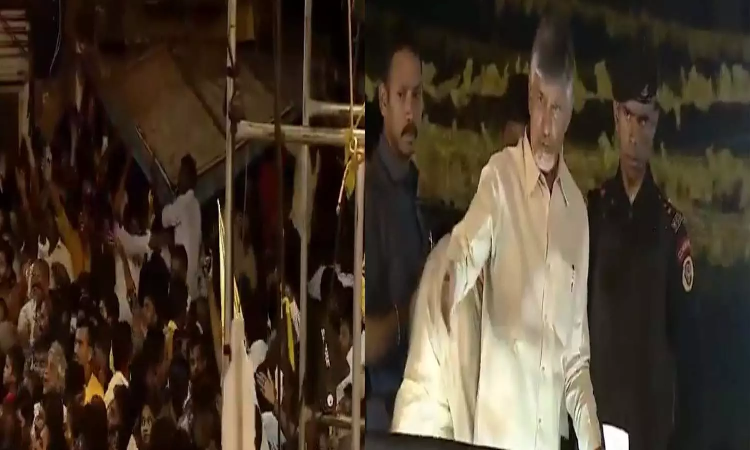 chandrababu, road show, kandukur