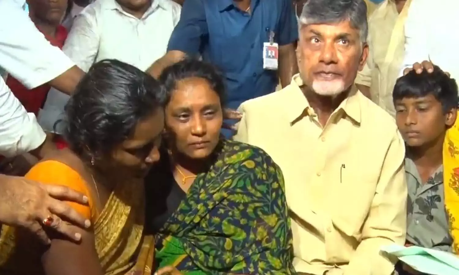 chandrababu, tdp chief, kandukur incident