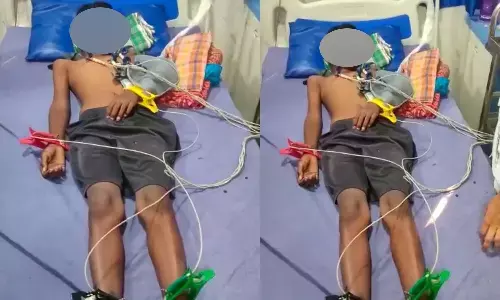 kothagatu mpp school, 5th class student josh, NTR District