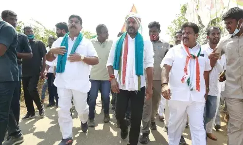 రేవంత్ పాదయాత్రకు అనుమతి లేదు