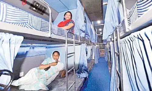 నేటి నుంచి టీఎస్ఆర్టీసీ స్లీపర్ బస్సులు