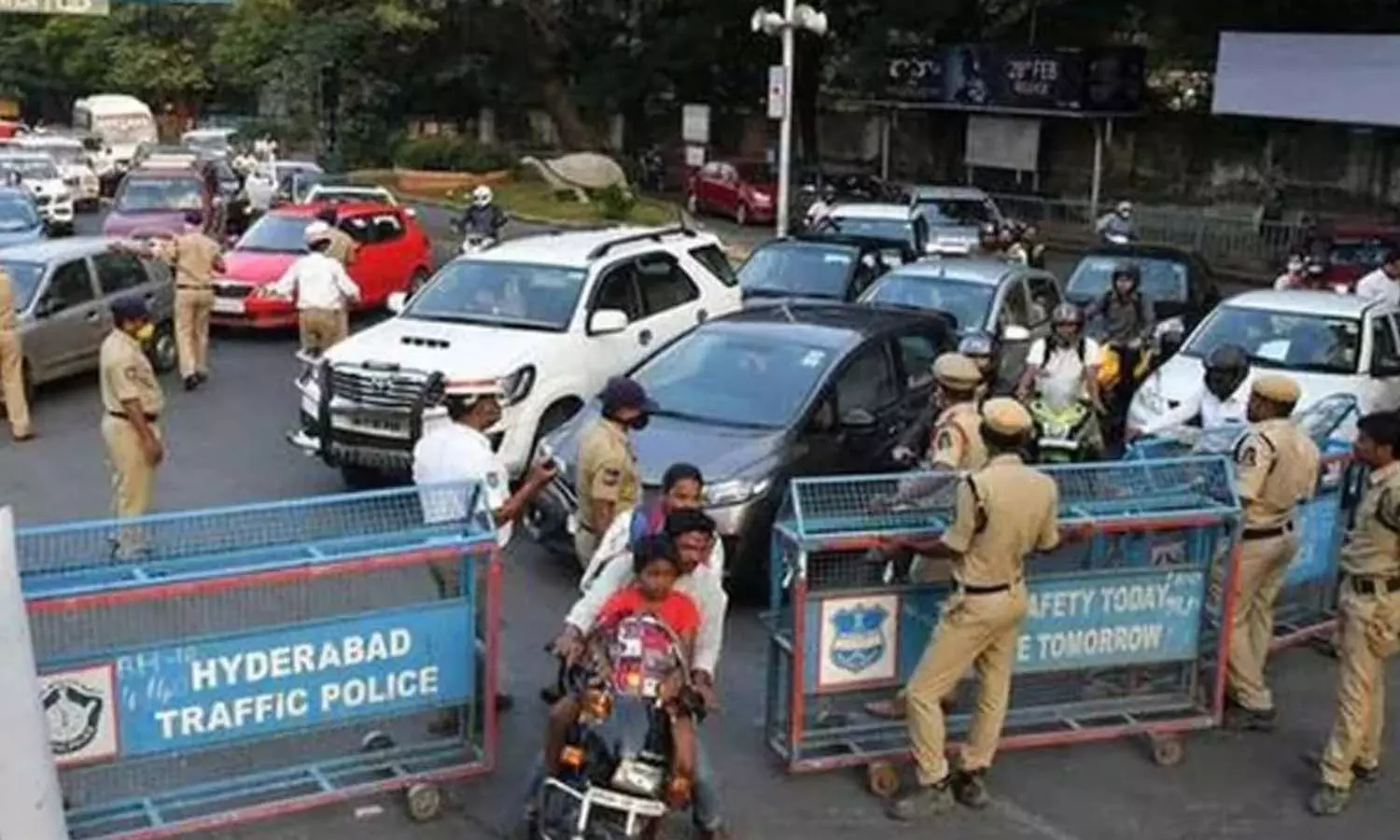 police, nakabandi, telangana