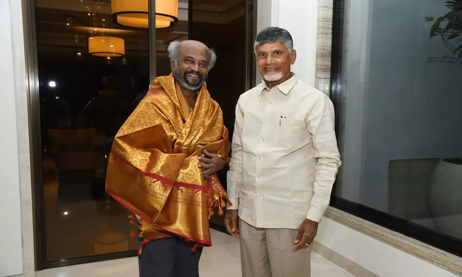 చంద్రబాబుతో తలైవా భేటీ