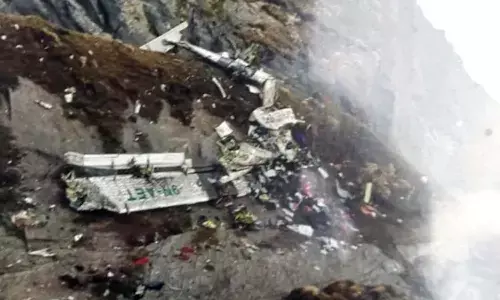 ఘోర విమాన ప్రమాదం