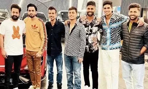 cricketers, team india, jr. ntr