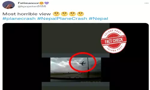 Fact Check: Video claiming to show passenger plane crash in Nepal is not recent