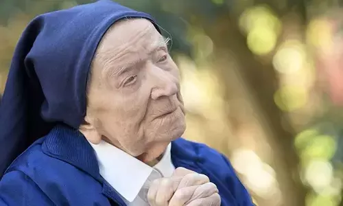worlds oldest person sister andrie dies at 118, french nun