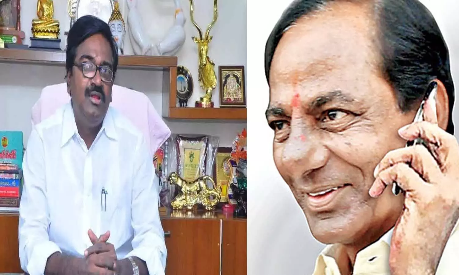 మంత్రి పువ్వాడకు కేసీఆర్ ఫోన్