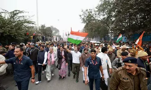 నేడు జమ్మూకాశ్మీర్ లోకి యాత్ర